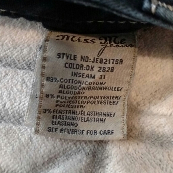 Miss Me authentic skinny Jeans. - Picture 6 of 7